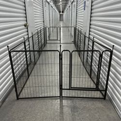 FXW Rollick Dog PlayPen 16 Panels 32" High Metal Door Collapsible Camping Outdoors