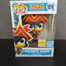 Funko Pop!Games Sonic The Hedgehog Shared Convention Exclusive Buccaneer Shadow 