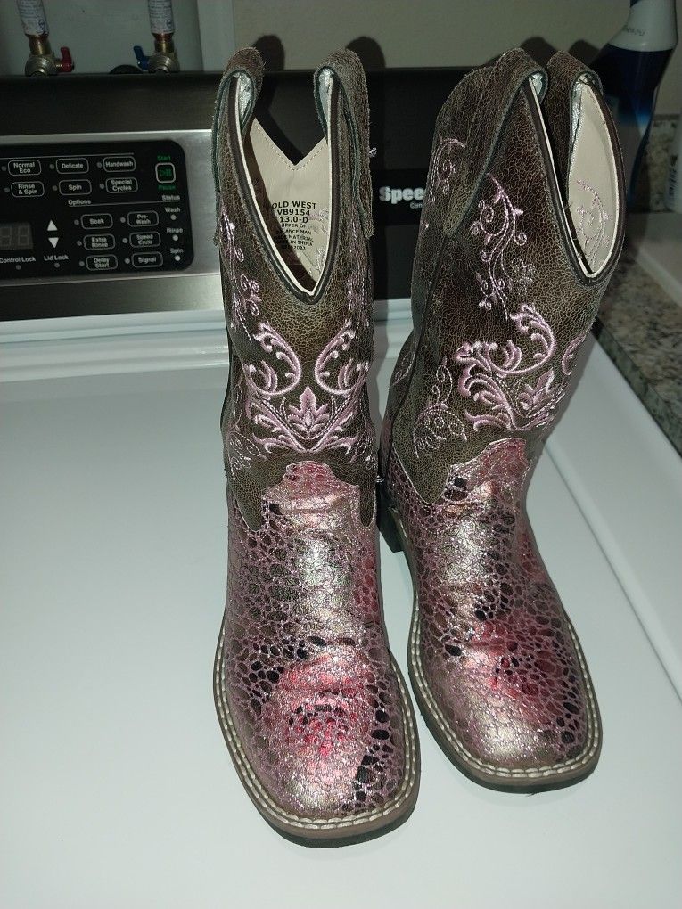 Old West Girls Boots
