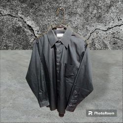 Men's Van Huesen Black Button Down Shirt 