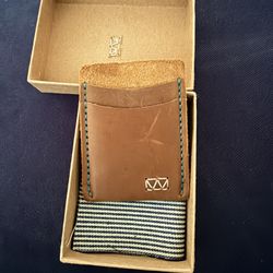 Full Grain Simmental Brown Leather Wallet