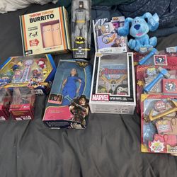 12 New Toys $60