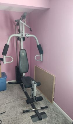 Weight machine and bench