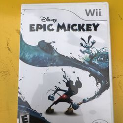 Wii Epic Mickey