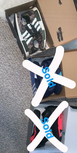 Jordan 5s and Adidas Nmd