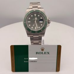 Rolex Submariner 116610LV Hulk