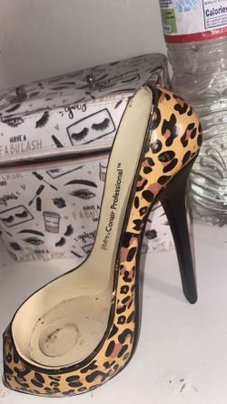  Leopard Print Heel Wine Holder🍷 