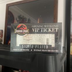 Jurassic Park Silver Ticket