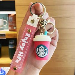 Cute keychain  cartoon key chain accessories key ring bag Backpack