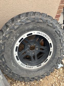 Rim and tire