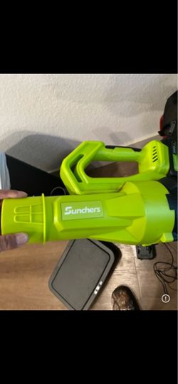 Sunchers Leaf Blower cordless with two batteries