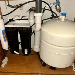 Reverse Osmosis System With Hot/cold Dispenser 