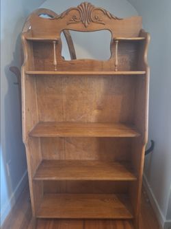 Brown Bookshelf