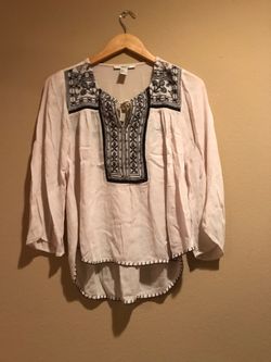 Embroidered top