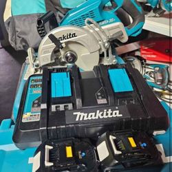 Makita
18V X2 LXT 5.0Ah Lithium-lon (36V) Brushless Cordless Rear Handle 7-1/4 in. Circular Saw Kit