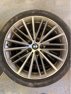 OEM 19” BMW 5 series G30 Wheels with TPM sensors