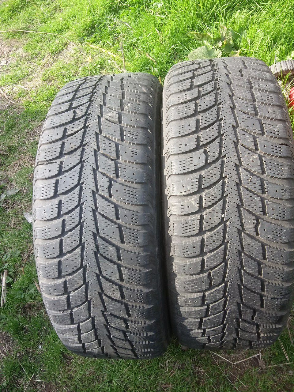 Winter tires on volkswagon rims