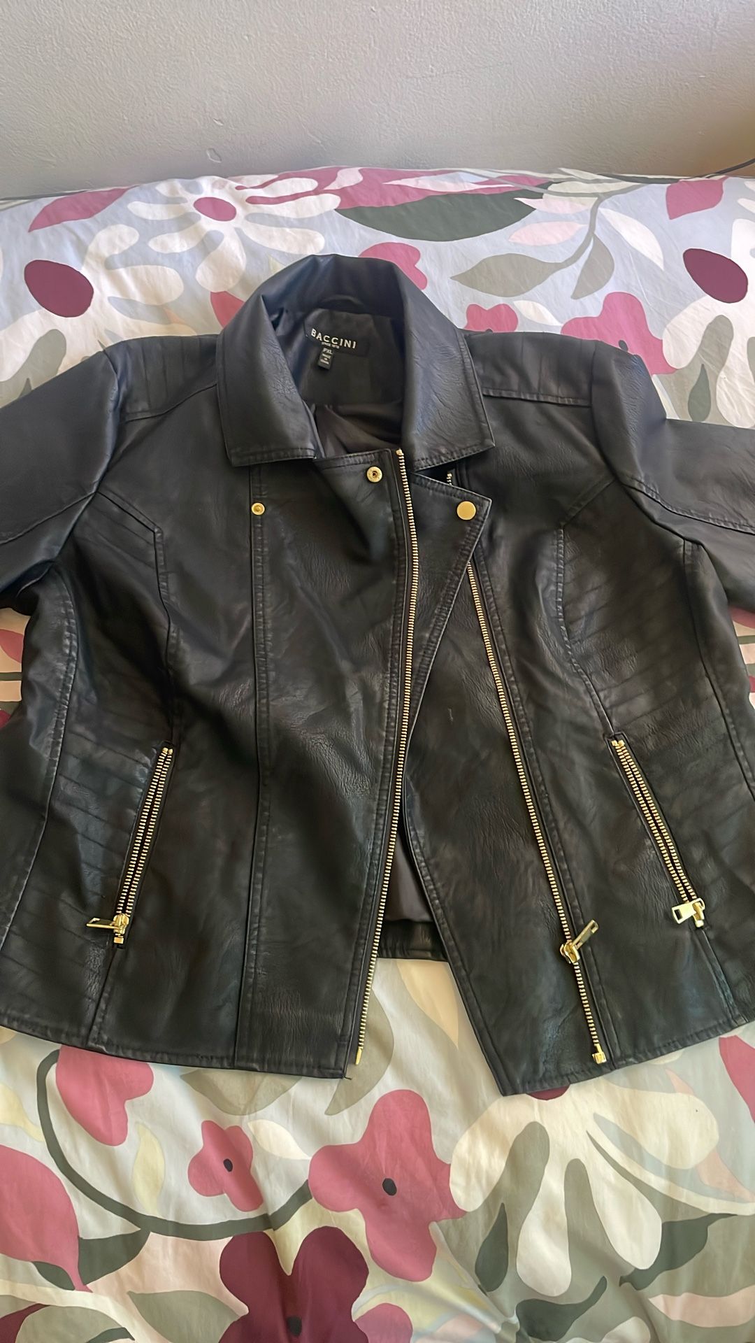 Faux Leather Jacket 