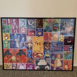 Pokémon Framed Puzzle