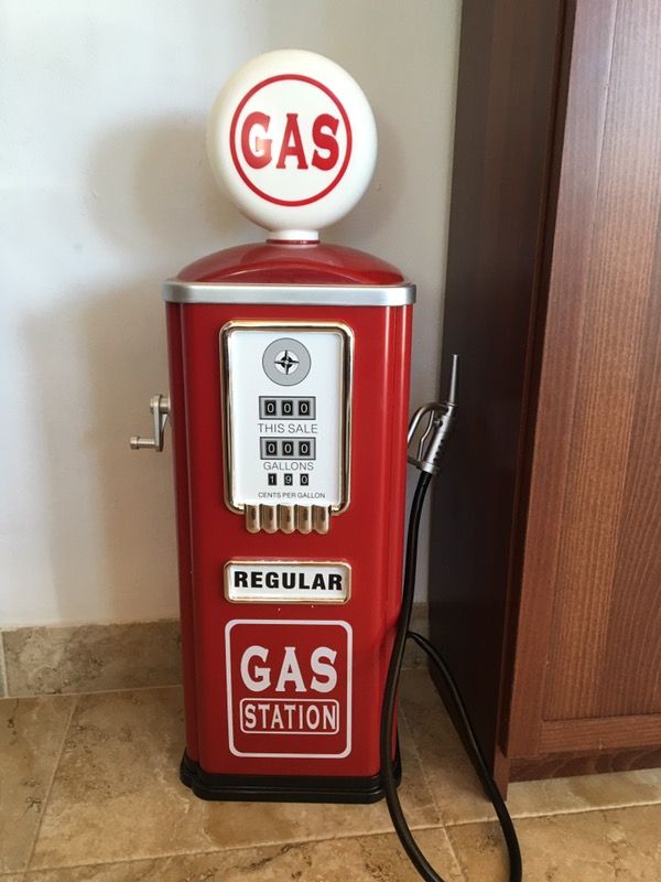 Vintage Toy Gas Station pump