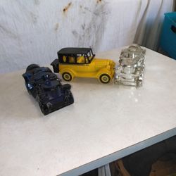 3 Avon Cologne Cars. 