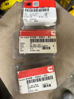 Onan fuel filters for 5500