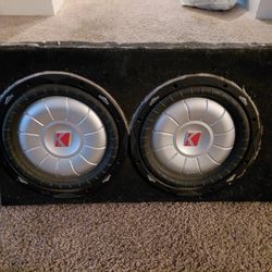 2 Kicker 10 Inchs Suns 