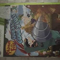 Xbox 360 Phineas And Ferb Quest For Cool Stuff Game 