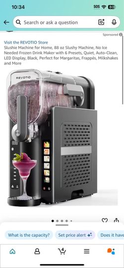 Slushie machine