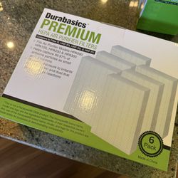 Durabasics Premium Hepa Air Purifier Filters Honeywell HRF-R3 Compatible 6 Pack