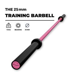 RitFit PINK Training Barbell Weight Lifting Bar