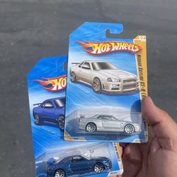 Hot wheels Skyline R34 Lot Of 2 