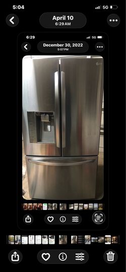 Refrigerator LG Stainless Steel