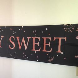 New Happy Sweet 16 Banner
