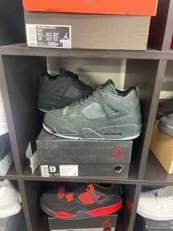 Nike Air Jordan 4 Retro KAWS Black