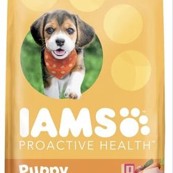 IAMS Proactive Health Puppy Food with Real Chicken, 7 lb. Bag