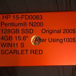 HP 15-FD0083 Pentium® N200