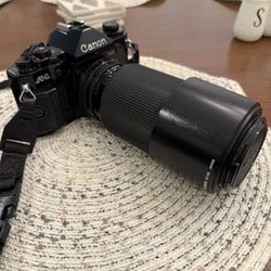 Canon A-1 film camera 