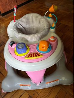 Baby Walker, adjustable height, music