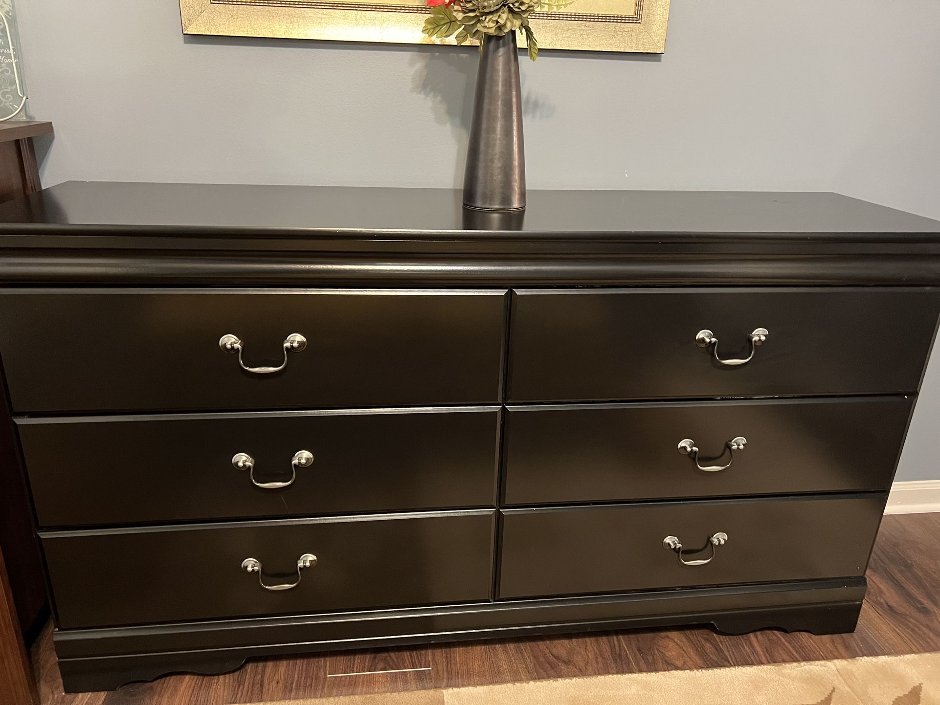 Six Drawer Dresser  As Is