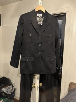 $60 Size 16 Black Pant Suit