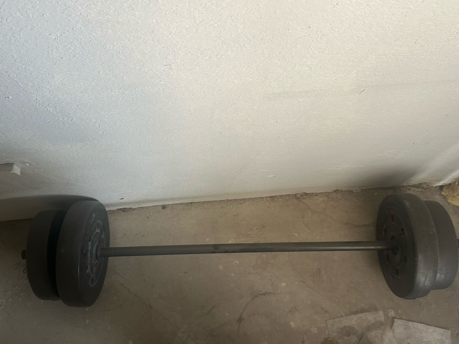 Weights And Barbell 