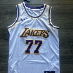 Los Angeles Lakers Luka Doncic YOUTH White Jersey 