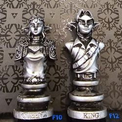 2017 Zelda Chess Set RARE SILVER VARIANT