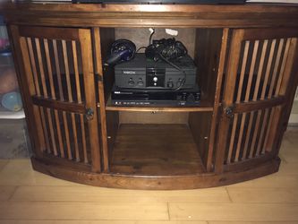 Tv stand oak Cabinets