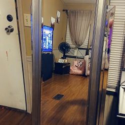 Large Gold Framed Wardrobe Mirror 5ftx2ft