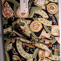 Set of matching handmade placements and napkins