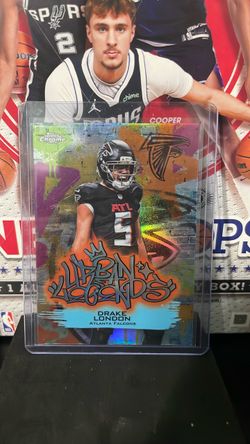 Drake London Topps Chrome Urban Legends Card