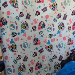 Minnie, mouse character blanket