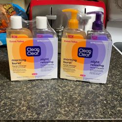 Clean & Clear AM/PM Cleaner-2 Items!($19.32+ Value)